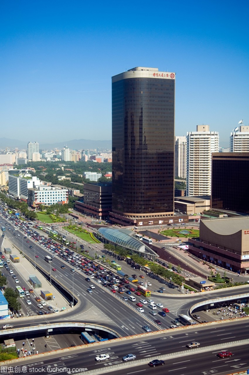 中國世界貿(mào)易中心在北京的中央商務(wù)區(qū)